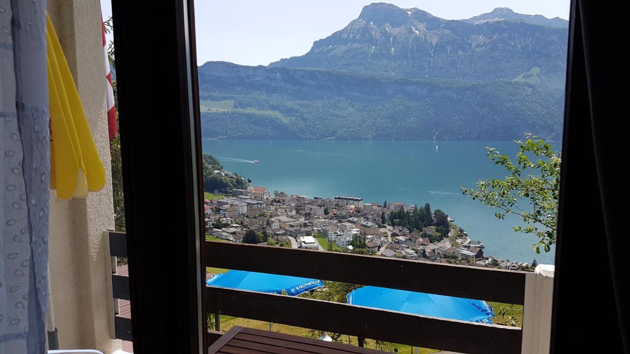 Hotel Platten Apartment Gersau Kültér fotó